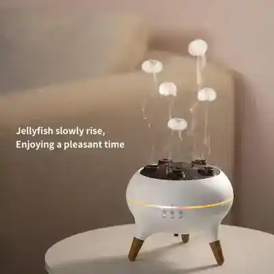 High-quality aromatherapy diffuser with jellyfish design for relaxing environments.