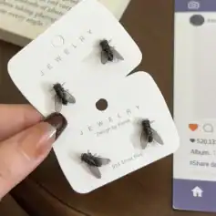 Flies Stud-Earrings for Women