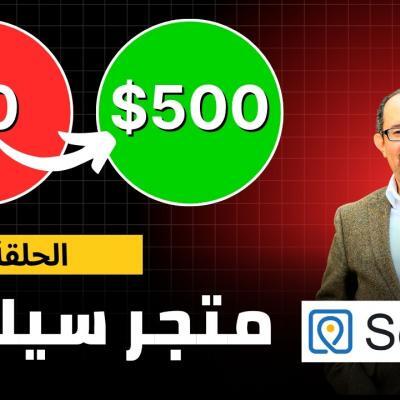 Visual explaining dropshipping profit growth from $0 to $500, featuring Monalisa Store branding, for beginners learning dropshipping strategies.